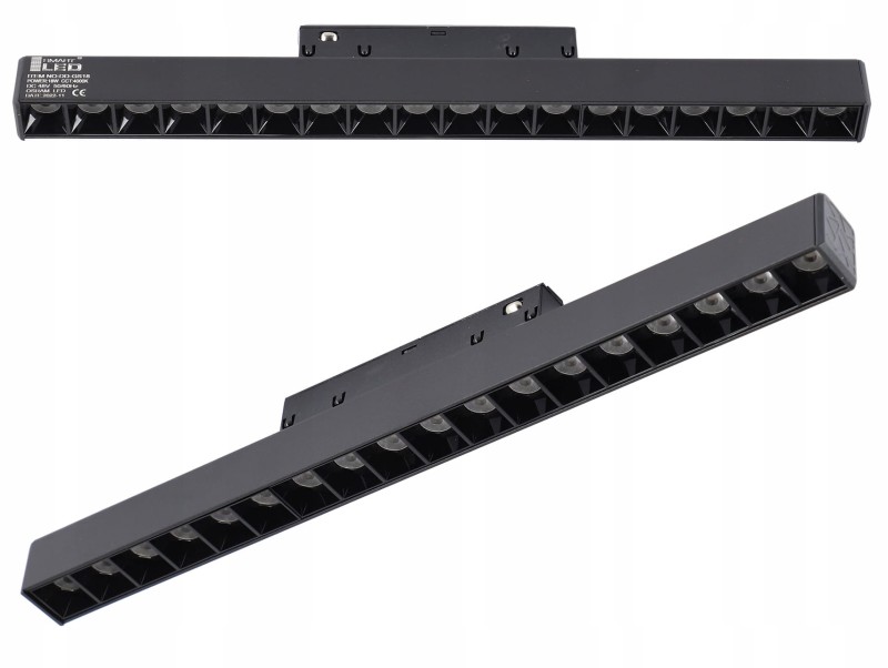 Lampa Liniowa LED Do Szyna Oświetleniowa 18W 4000K