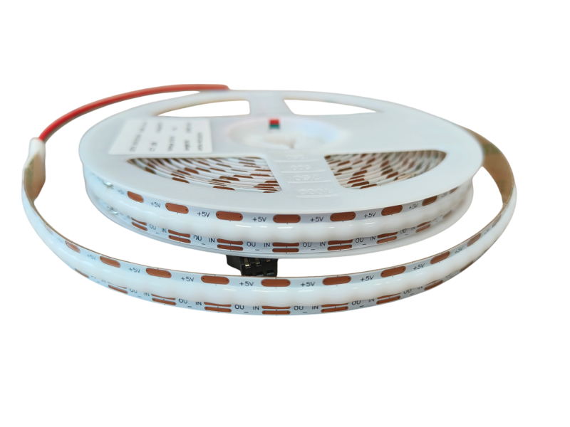 Taśma COB MAGIC RGB WS2812 5V 10mm 160LED/m 5m