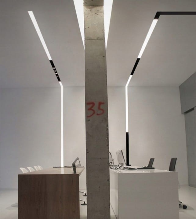 Lampa Szynowa LED Narożna Lampa Spot 20W 4000K