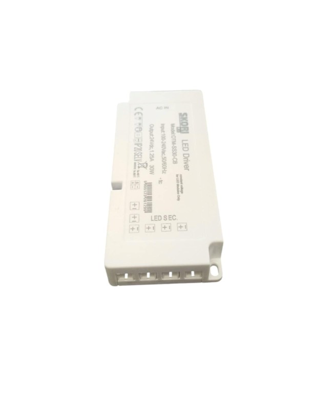 Zasilacz LED Cabinet 1,25A SS30-CB 30W 24V DC meblowy PIR-Output 6 wyjść