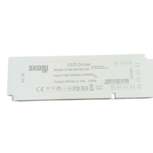 Zasilacz LED Cabinet 4,16A SS100-CB 100W 24V DC meblowy PIR-Output 10 wyjść