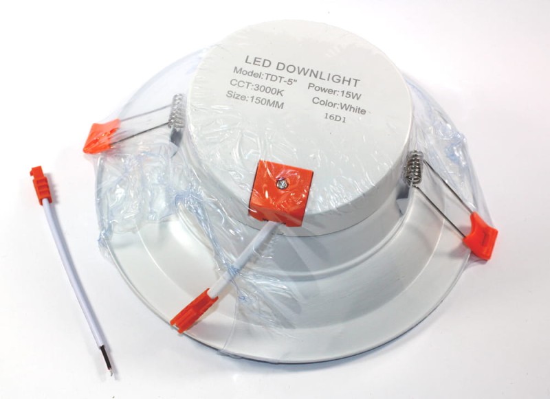 Panel LED 15W zimny Oprawa sufitowa Downlight TDT