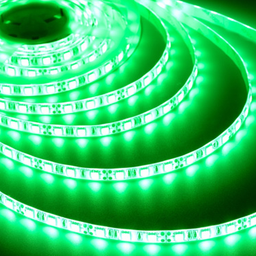 Taśma 300 LED SMD5050 IP65 wodoodporna zielona 1m