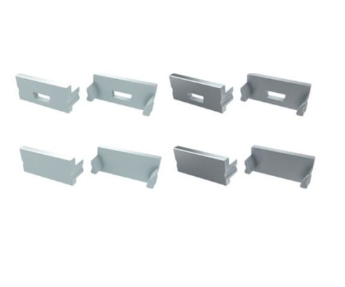 Zaślepka aluminiowa LUMINES TERRA z OTWOREM