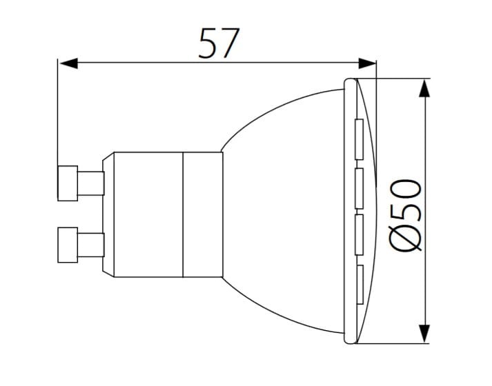 Żarówka LED GU10 miLEDo Kanlux 4W neutr 300lm NW