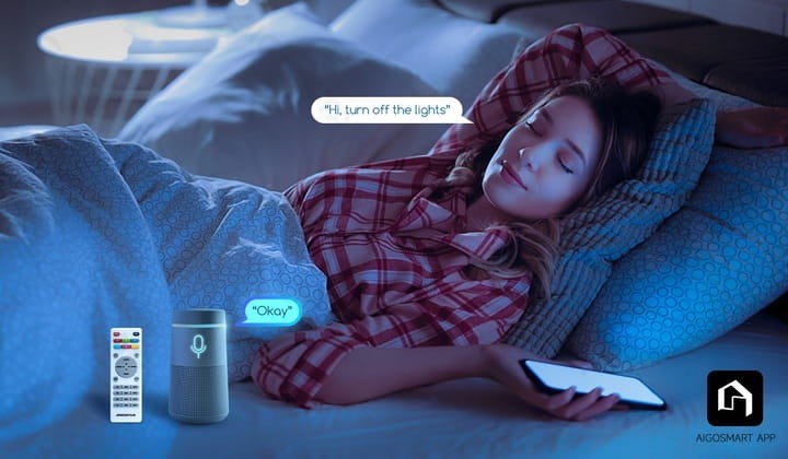 Żarówka Aigostar E14 6,5W G45 2pcs MESH RGB+CCT