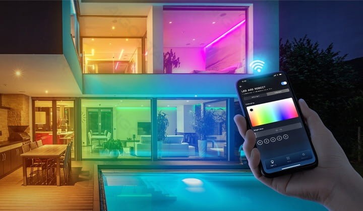 Żarówka Aigostar E14 6,5W G45 2pcs MESH RGB+CCT