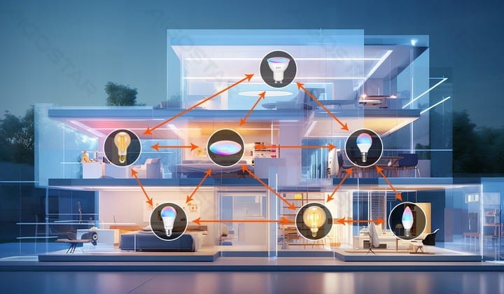 Żarówka Aigostar E14 6,5W G45 2pcs MESH RGB+CCT