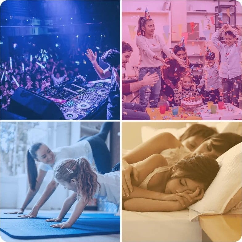 Żarówka Aigostar E14 6,5W C37 2pcs MESH RGB+CCT