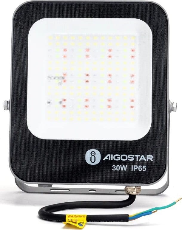 Naświetlacz Aigostar 30W RGB+6500K BT MESH