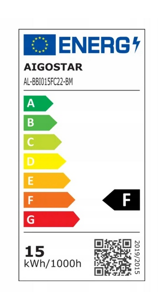 Żarówka LED Aigostar E27 15W A60 MESH RGB+CCT
