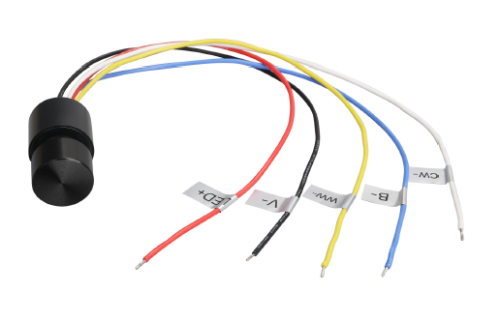 Sterownik RGB manualny/pokrętło LED włącznik w otwór BS004