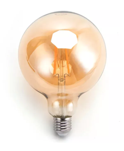 Żarówka LED Aigostar E27 G125 4W 2200K FILAMENT