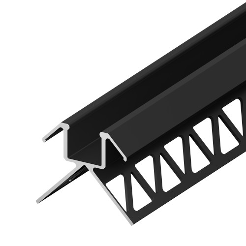 Profil aluminiowy TECH-LIGHT P17-3 CZARNY 1m