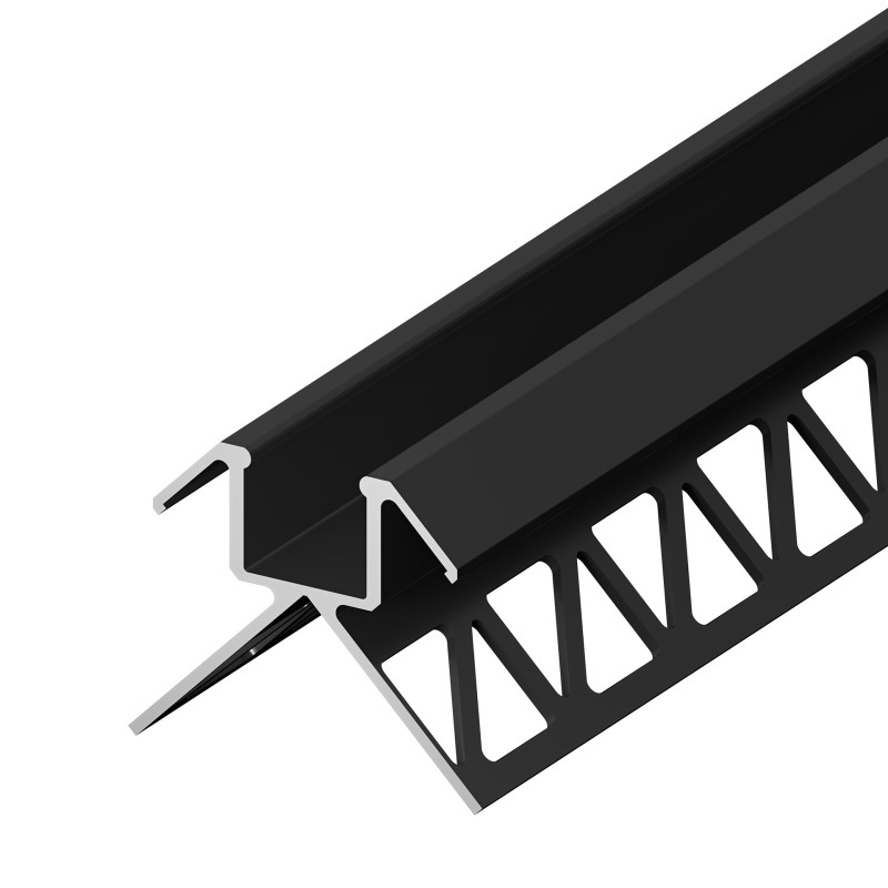 Profil aluminiowy TECH-LIGHT P17-3 CZARNY 1m