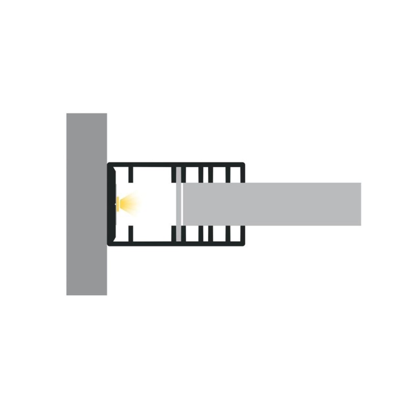 Profil alu szybowy TECH-LIGHT P10-3 anod 2m