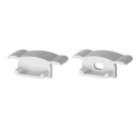 Komplet zaślepek bocznych do profilu TECH-LIGHT P6-1 SZARE - KLOSZ C1 I C4