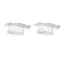 Komplet zaślepek bocznych do profilu TECH-LIGHT P6-1 BIAŁE - KLOSZ C1 I C4