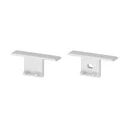 Komplet zaślepek bocznych do profilu TECH-LIGHT P6-4 SZARE