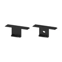 Komplet zaślepek bocznych do profilu TECH-LIGHT P6-4 CZARNE