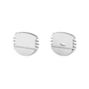 Komplet zaślepek bocznych do profilu TECH-LIGHT P8-1 SZARE