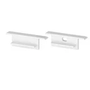 Komplet zaślepek bocznych do profilu TECH-LIGHT P11-2 BIAŁE