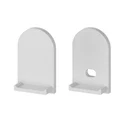 Komplet zaślepek bocznych do profilu TECH-LIGHT P5-1 SZARE - KLOSZ C22