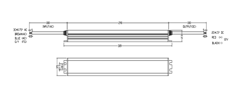 ZASILACZ LED Kontor LMVW 5LG IP67 12V 12,5A 150W