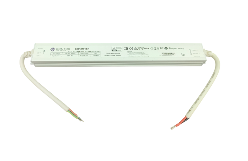 ZASILACZ LED Kontor LMVW 5LG IP67 12V 12,5A 150W