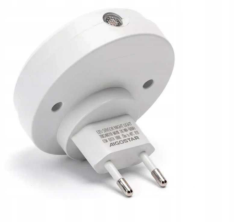 Lampka nocna z czujnikiem zmierzchu 0,5W 3000K