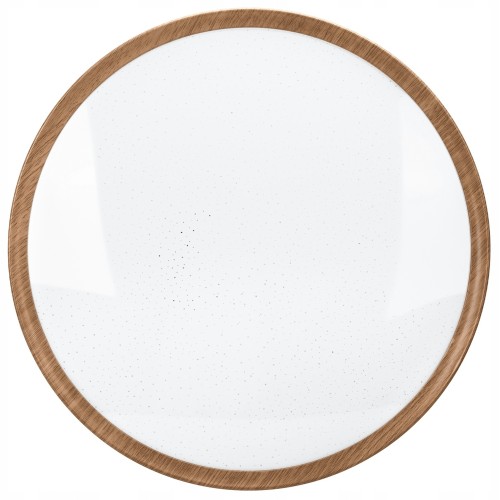 Plafon 24W 2700lm biały ciepły 3000K WOODEN RING