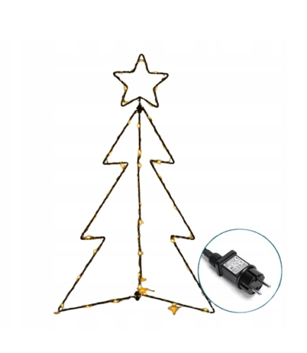  Aigostar choinka świąteczna 63 LED 60cm