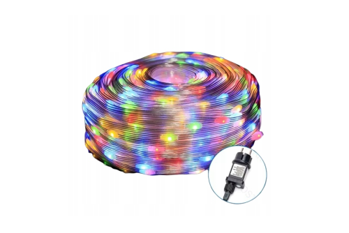  Sznur świetlny 10m multikolor 100led RGB-IC AIGOSTAR