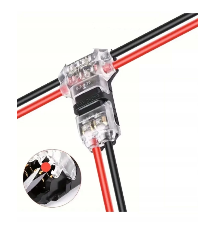 Szybkozłączka typu T do przewodów 22–18 AWG Bez lutowania, zaciskowa - 1szt