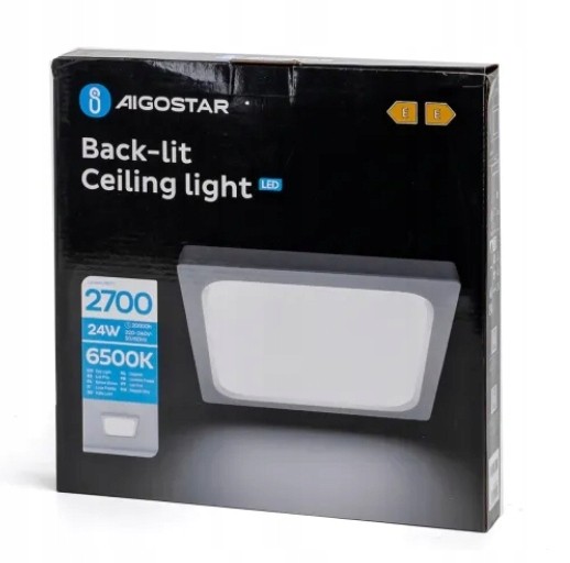 Panel Led natynkowy kwadratowy 24W 6000K Aigostar