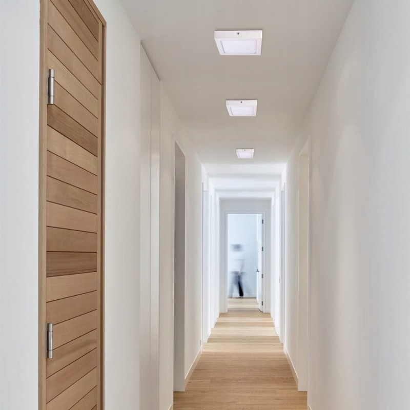 Panel LED natynkowy kwadratowy 9W 4000K Aigostar