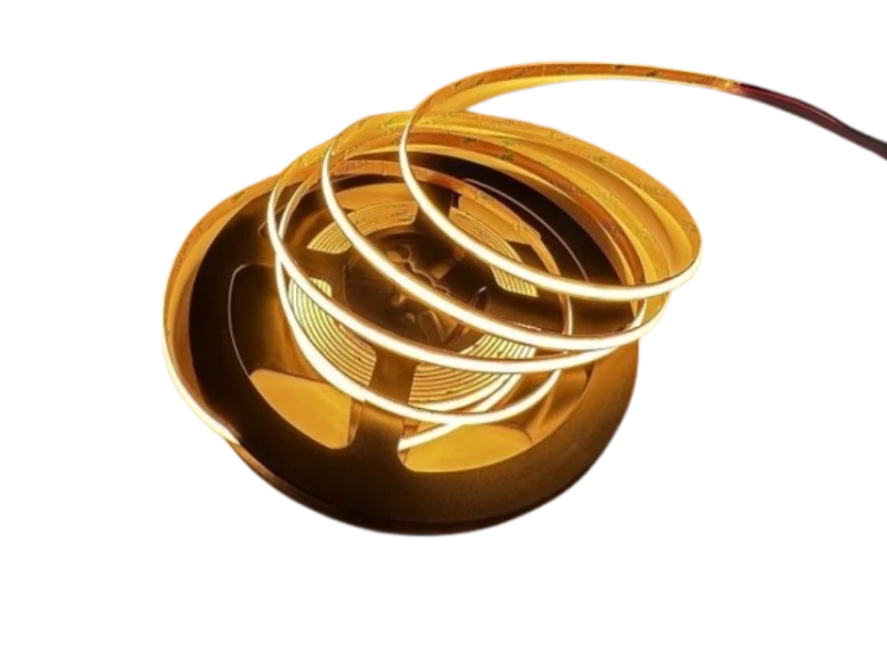 Taśma LED COB 480 12V 9W IP20 Żółta