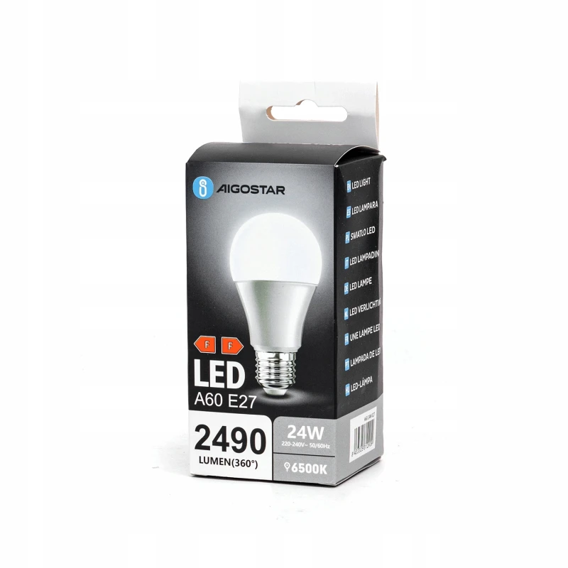 Żarówka LED E27 24W SMD2835 Aigostar A60 6500K