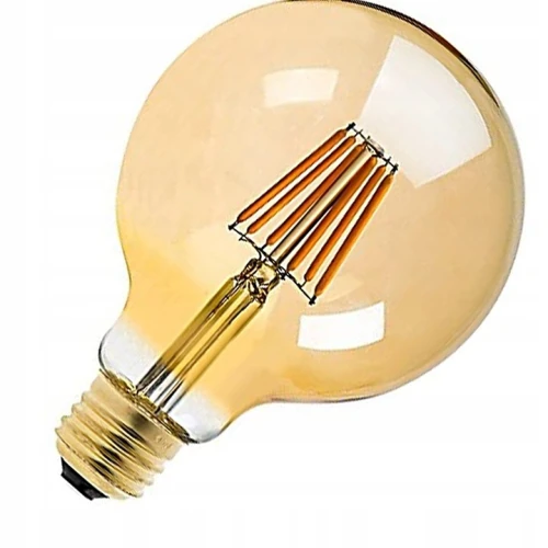 Żarówka LED Aigostar E27 G125 8W 2700K FILAMENT