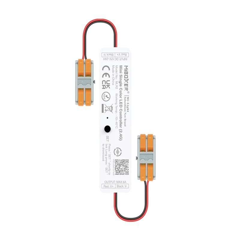 Sterownik Kontroler Mini MONO Szybkozłącze Taśma LED Miboxer MLR2 12-24V 6A