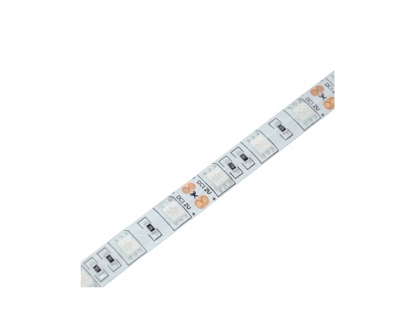 Taśma 300 LED SMD5050 IP65 wodoodporna żółta 1m