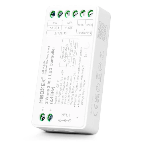 LC2-RF 2-przewodowy kontroler Miboxer LED 2w1