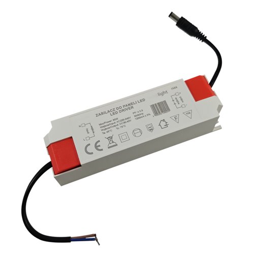 Zasilacz ECOLIGHT do paneli LED 40-50-60W DC30-42V