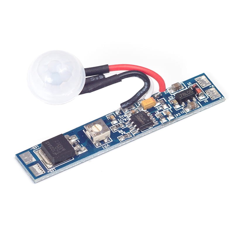 Sterownik włącznik do profili czujnik PIR001T regulowany 12V 8A