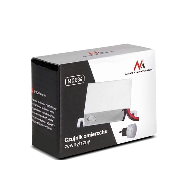 Czujnik zmierzchowy z zewnętrzną sondą MCE34 