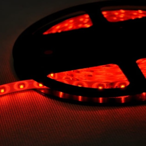 Taśma 300 LED SMD3528 IP65 wodoodporna czerwona 5m