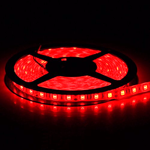 Taśma 300 LED SMD5050 IP65 wodoodporna czerwona 5m
