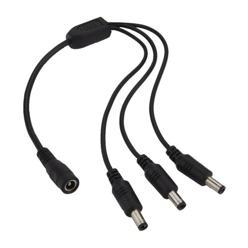 Rozdzielacz DC 2,1/5,5 - 1 gniazdo 3 wtyki