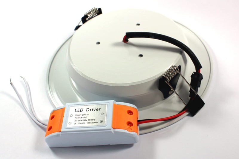 Panel LED 12W ciepły Oprawa sufitowa Downlight TDL