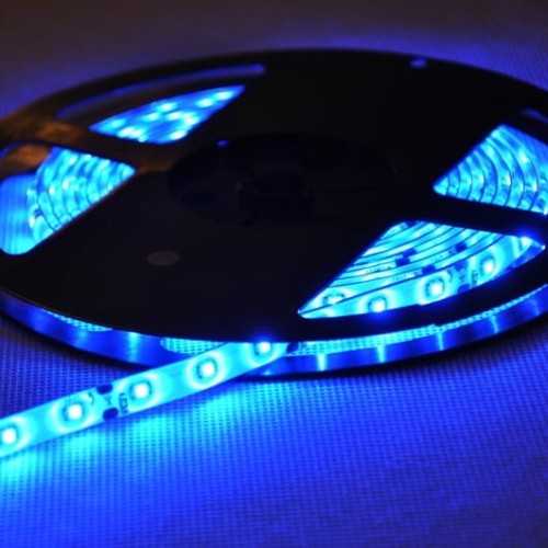 Taśma 300 LED SMD3528 IP20 niebieska 5m